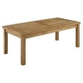 thumbnail image 5 of Modway Marina 7 Piece Outdoor Teak Sofa Set in Natural and White, 5 of 6