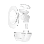 Zomee Fit Breast Shield Replacement Kit 25mm – Wearable Pump Flange, Diaphragm, Duckbill Valve & 6oz Collection Cup, BPA-Free Spare Parts Set for Zomee Fit Pump (Pump Not Included)
