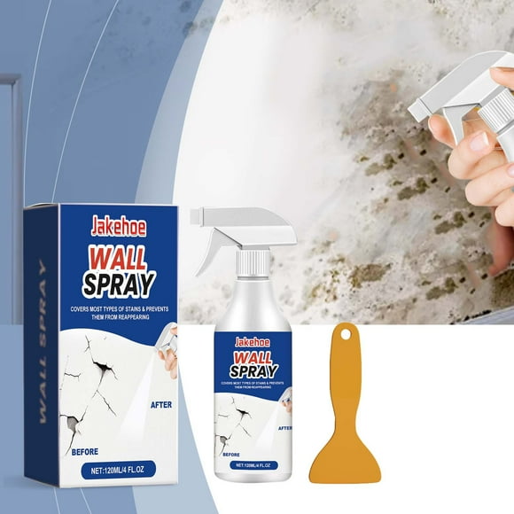 Iumwxz Wall Spray Paint Stain Removal Coating Sunlight Resistance Paint Refinishing Masking Wall Refinishing Spray 120ml home tool multicolor Plastic hometrends