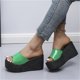 thumbnail image 5 of Amzcrzy Zapatos de mujer,Zapatos de mujer,Zapatillas de mujer, Sandalias de playa transpirables con tacón Matsu, suela gruesa y tacón inclinado para mujer Sandalias Mujer Zapatillas De Casa, 5 of 5