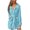 F-Light Blue, variant on Fengactive Bathrobe for Women Flannel Robes Quick Dry Warm Soft Knee Length Towel Bathrobes with Belt