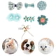 thumbnail image 5 of Bienvenido 7 unids tela exquisita caja de regalo compacta PET hair clip horquilla headwear accesorio para pequeños Perros cats2, 5 of 8