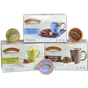 Door County Coffee Coffee Chocolate & Caramel Single Serve Coffee Variety Pack K-Cups - 30 Count