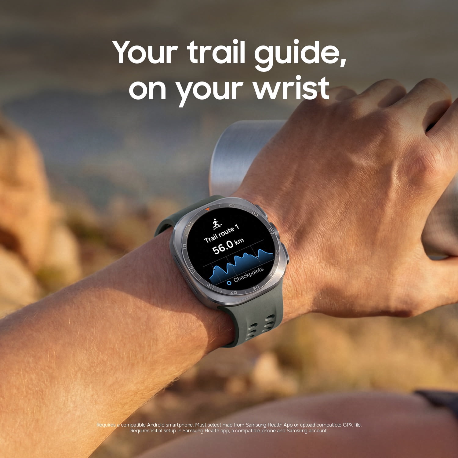 Samsung Galaxy Watch Ultra2 Cellular 47mm Smart Watch, Titanium Silver