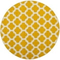 thumbnail image 4 of SAFAVIEH Montauk Proinsias Geometric Cotton Area Rug, Yellow/Ivory, 4' x 6', 4 of 10