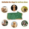 thumbnail image 2 of Perro Albornoz Toalla Perro Secado Capa Microfibra Secado Rápido Super, 2 of 8