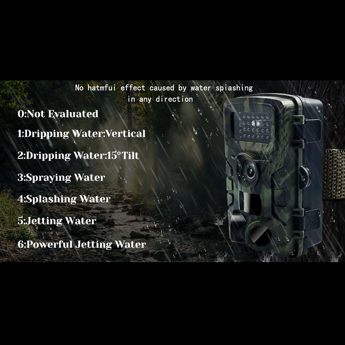 Hunting Camera 1080P Clear 1-20 Waterproof Camera for Game Trails - image 4 of 8