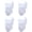 4Pack-White, variant on 4 Pack White Ski Mask for Men Women Balaclava Full Face Head Cover Skiing Motorcycle Football