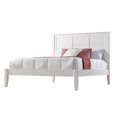 thumbnail image 7 of Camaflexi Shaker Style Solid Wood Full Panel Platform Bed in White 100% Solid Wood, 7 of 7