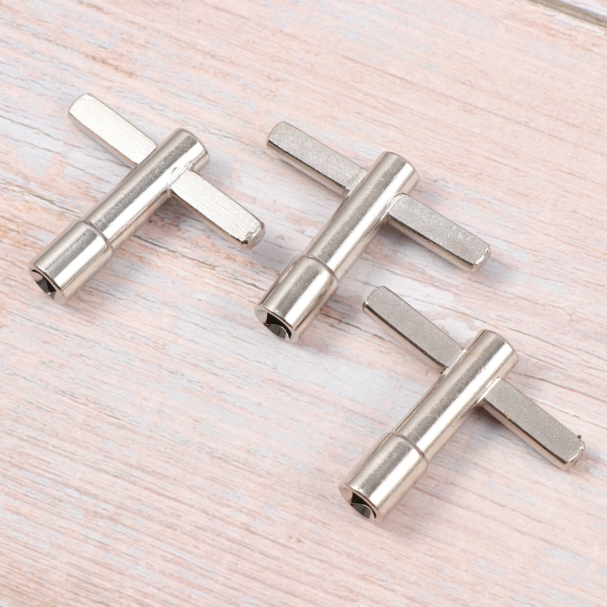 HONMEET 4Pcs Fast Loading Drum Tuning Keys Assorted Colors Lightweight Metal Construction for Musical Instruments