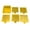 Yellow, variant on 5 Versatile Templates Note Organizer Stencil Holder ABS Material Durable Convenient for Productivity Daily Planning Home School Journaling Brainstorming