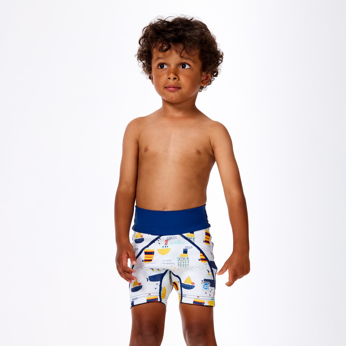 Splash About Toddler Jammers Swim Diaper, Tug Boats, 2-3 Years