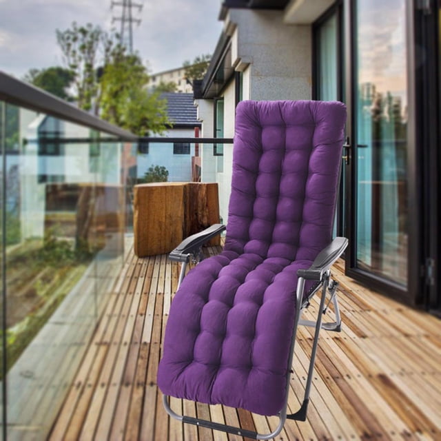 Cojín reclinable perfecl para silla con respaldo alto Morado B