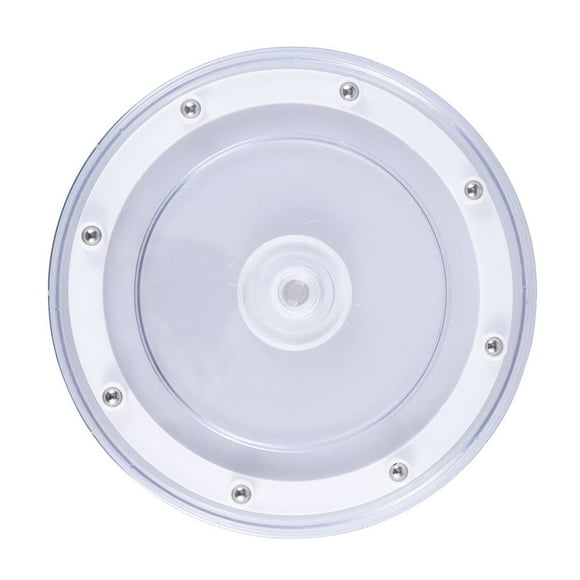 9 Inches Trays Cabinet Turntable Acrylic Turntable Tray Lipped Turntable Tray Acrylic Tray