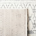 thumbnail image 6 of SAFAVIEH Tulum Taneka Distressed Geometric Runner, 2'2" x 9', Ivory/Grey, 6 of 7