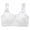 Gray, variant on ZACPNCV Girls Training Bras Cotton Sports Seamless Bra with Padding Design Tank Bralettes Straps Solid Color Bras Gray 6-7 Years