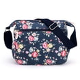 thumbnail image 5 of ZTTD Nylon Floral Crossbody Bag For Women Travel Handbags With Adjustable Strap A, 5 of 8
