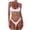 White, variant on Women's Two Piece Bikini Set Solid Color Adjustable Straps Hook Eye Closure Cheeky High Cut Bathing Suit(Black,L)