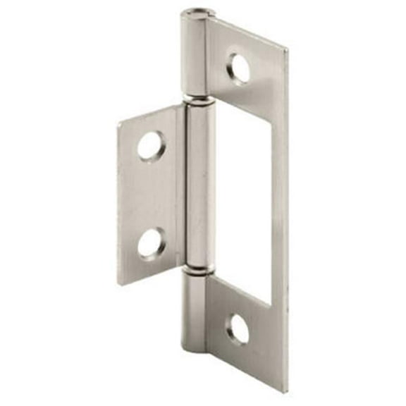 164240 Nickel Bi-Fold Door Hinge, Pack 2