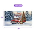 thumbnail image 5 of Santa is Coming Brittany Spaniel Merry Christmas Xmas Noel Truck Tree Doormat Brittany Dog Lover Gifts Idea Indoor Outdoor Welcome Mat - 02023, 5 of 5
