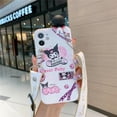 thumbnail image 1 of Sanrio Kuromi-fundas de teléfono con dibujos animados en 3D para iPhone 14, 13, 12, 11 Pro Max, Mini, XR, XS MAX, 8, X, 7, funda de silicona suave anticaída, Y2k, niñas Fivean unisex, 1 of 2