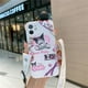 thumbnail image 1 of Sanrio Kuromi-fundas de teléfono con dibujos animados en 3D para iPhone 14, 13, 12, 11 Pro Max, Mini, XR, XS MAX, 8, X, 7, funda de silicona suave anticaída, Y2k, niñas Fivean unisex, 1 of 2
