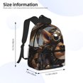 thumbnail image 2 of Balery Steampunk Squirrel Pilot Mochila para Mujeres y Hombres, Mochila Ligera Casual para Viajes, Mochila Clásica Básica para la Universidad, 2 of 6