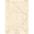 thumbnail image 2 of USGS 14x18 Black Ornate Wood Framed with Double Matting Museum Art Print Titled - North West Arminto Wyoming Quad - USGS 1952, 2 of 4