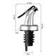 thumbnail image 5 of 4 Pieces Oil Stopper Pourer,leakproof Pourer,olive Oil Leakproof Spouts,with Dust Cap,for Oil,olive, 5 of 5