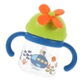 thumbnail image 4 of Vaso de agua para niños pequeños, sin fugas, con pajita, irrompible, con pajita suave, para bebés, adorable taza de dibujos animados, 4 of 7