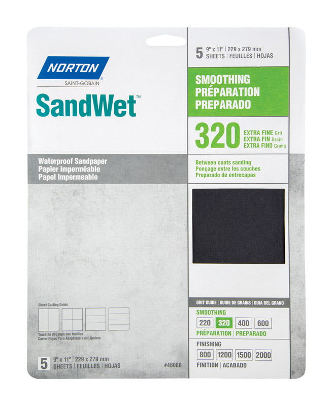 Faithfull Wet & Dry Paper Sheets Pack of 25 A400