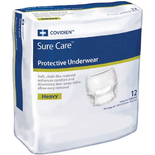 Sure Care Heavy Absorbency Protective Underwear, XX-Large, 12 count