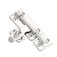 thumbnail image 4 of Herrajes de acero inoxidable de 4/6/8 pulgadas con candado, perno izquierdo y derecho, para puertas de madera para interiores y exteriores, perno antirrobo de dos vías, 4 of 5