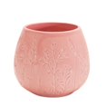 thumbnail image 4 of Melrose Floral Etched Ceramic Planter (Set of 2), 4 of 4