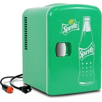 Portable  Fridge - 8 Can Beverage Cooler for Bedroom, Office, Car, 12V 110V Dual Power