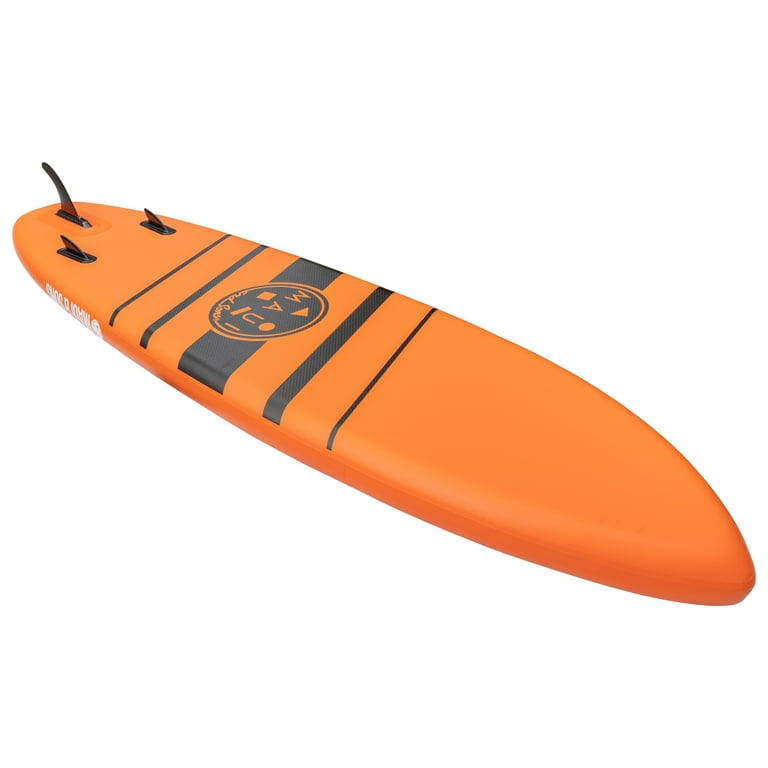 Maui and Sons Inflatable 10.5 Feet Stand up Paddle Board Orange
