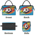 thumbnail image 5 of Herdesigns Sports Overnight Weekender Bag for Women Men Football Soccer Carry On Overnight Travel Duffle Bag Labor Delivery Bag for Hospital, 5 of 7