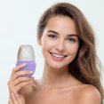thumbnail image 3 of Ice Roller for Face, Ice Cube Facial Roller Massager (De-Puff Eye Bags,Reduce Migraine Pain) Reusable Silicone Face/Neck Ice Mold for Naturally Skin Care, Ideal Gift for The Special Women You Love, 3 of 14