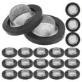 thumbnail image 1 of icolorfuled 30pcs Hose Washer 1/2 Inch Inlet Hose Coupling With Strainer Pipe Screen, 1 of 6
