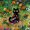 Green Orange, variant on Manfei Retro Cat Twin Comforter Sets, Japanese Ramen Kitten Bedding Set, Red Teal, Polkadot Reversible, 2-Piece, 1 Comforter and 1 Pillowcase