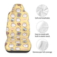 thumbnail image 5 of Sikiie Rabbit And Candy Car Seat Protector 2 Pack Car Seat Cushion Mat, Car Seat Covers for SUV, Truck, Van, 5 of 7