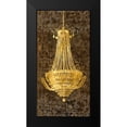 thumbnail image 2 of Dellal, Remy 9x14 Black Modern Framed Museum Art Print Titled - Panneau Chandelier I, 2 of 5