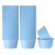 thumbnail image 1 of 100pcs Moldes para Magdalenas de Papel de 3.5oz Antiadherentes Desechables Azul Unique Bargains, 1 of 6