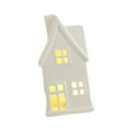 thumbnail image 4 of Christmas Village House Desktop Ornament Sculpture Ceramic Material for Table Centerpiece Family Home, 4 of 8