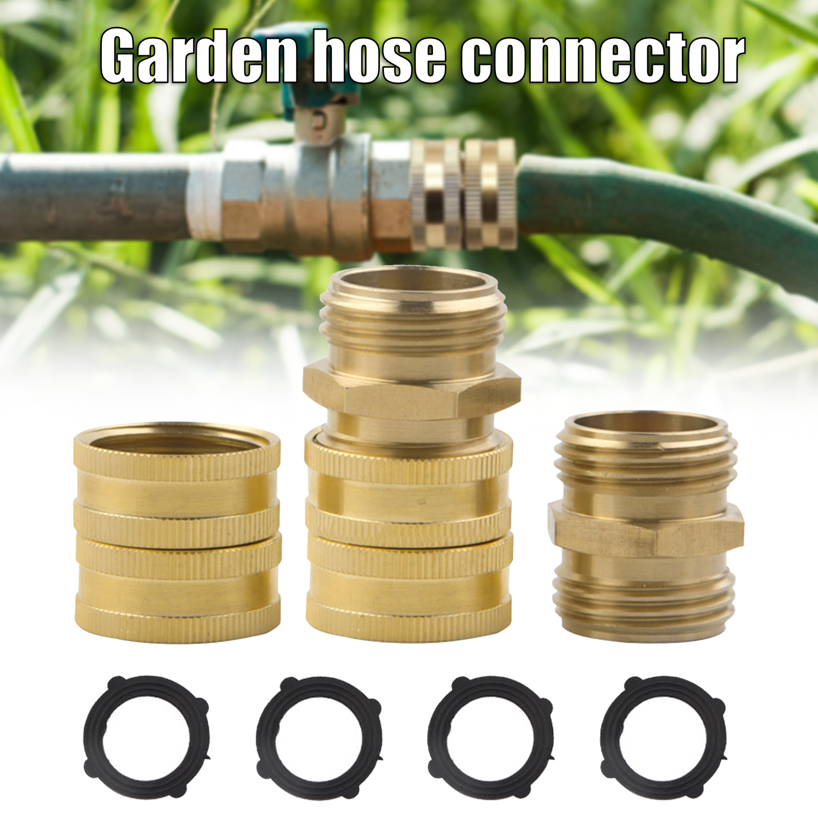 Garden Water Pipe Joints Internal Threaded Joints at Both Ends Water