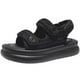 thumbnail image 1 of Sandalias de plataforma con sandalias de vestir ajustables con doble hebilla para mujeres y niñas, 1 of 6