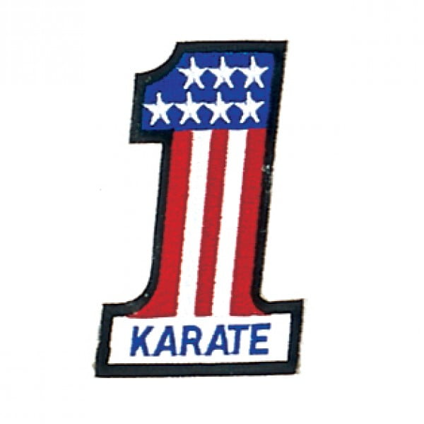 Karate USA Martial Arts Uniform Patch, 4"