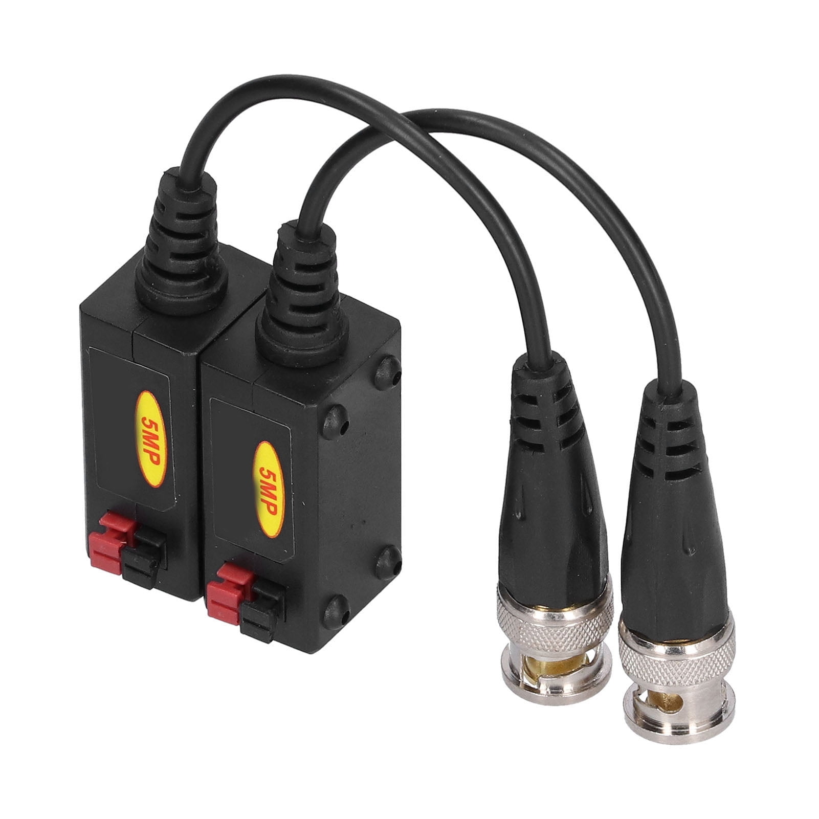 Adaptateur Coaxial Vers Ethernet (Balun) - Transmission Vidéo + Alimentation 12-48V, Protection Foudre