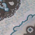 thumbnail image 4 of CHAO Cortina de Ducha Bohemia con Ganchos, Cortinas de Ducha de 180x200 cm, Cortina de baño antimoho, Tela de poliéster Lavable Impermeable, 4 of 5