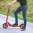 Foldable 2-Wheel Kick Scooter Aluminium Alloy, 3 Levels Adjustable ...